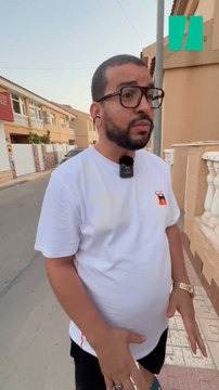 Abdolali lleva 25 años en España: “Vienen de fuera de Torre Pacheco a agredirnos y a amenazarnos. Nosotros no queremos peleas, queremos la paz”.