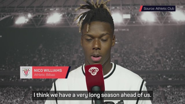Nico Williams wants to keep making history in Bilbao