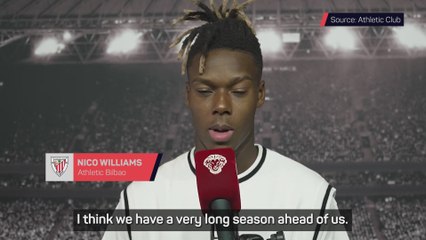 Nico Williams wants to keep making history in Bilbao