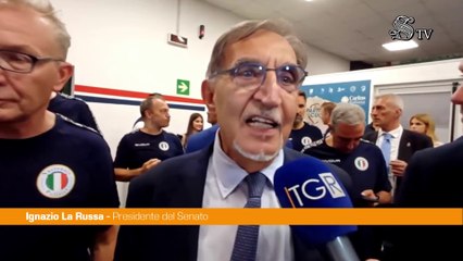 La Russa alla Partita del Cuore "Può avvicinare i parlamentari"