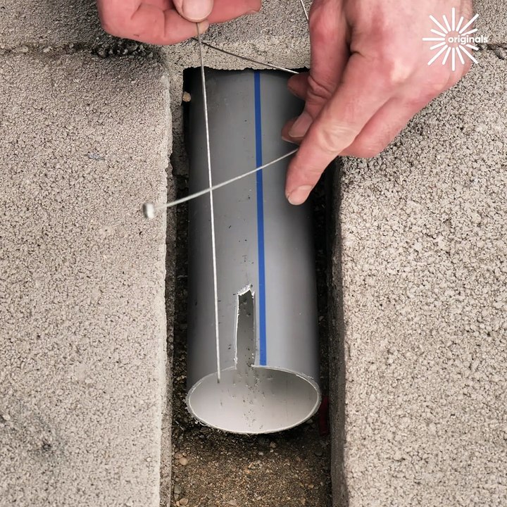 How to correctly cut a PVC pipe! 🙌💯 - video Dailymotion