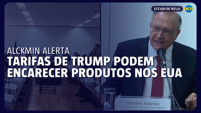 Alckmin alerta que tarifas de Trump podem encarecer produtos nos EUA