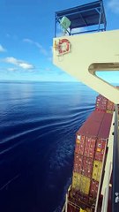 Mesmerizing Sea View from the Ship 🌊