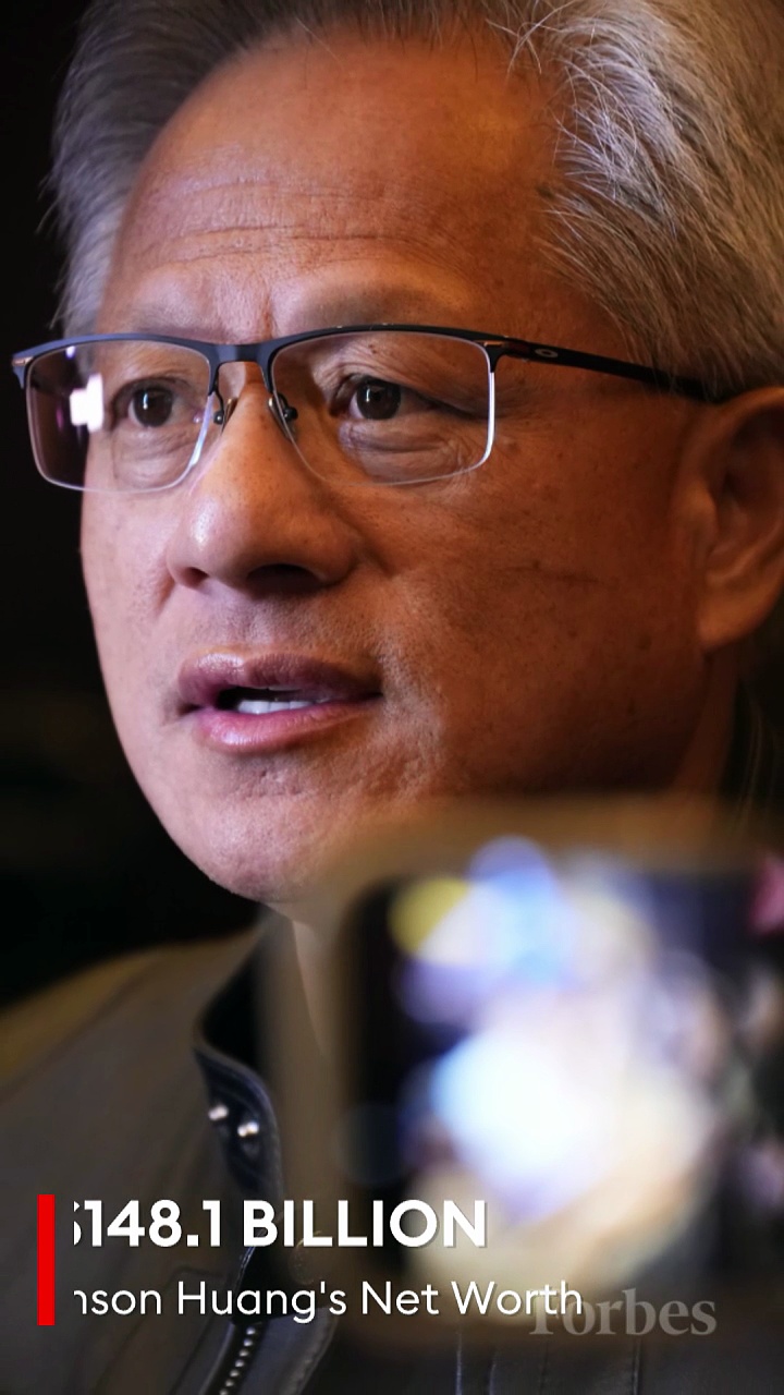 Jensen Huang Ranks as the World’s 6th Richest After Nvidia’s Share Price Soars to All-Time High