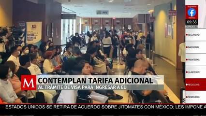 Gobierno de EU impone nueva tarifa a visas; estos son los costos