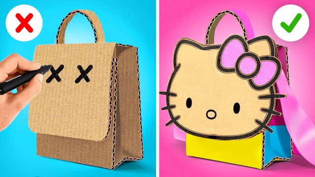 CRÉATIONS UNIQUES EN CARTON À CRÉER : Distributeur de Bonbons DIY & Astuces de Recyclage par 123 GO!