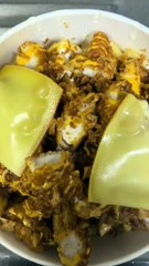 Bowls with tenders and raclette cheese #BR3 #bowls #eating #foodlover #deliciousfood