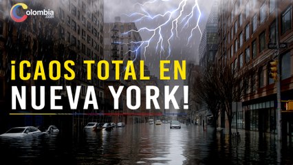 ¡Emergencia en EE.UU.! Lluvias extremas azotan Nueva York y Nueva Jersey: caos total