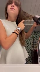 Woman's Hair Gets Stuck in Dryer