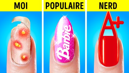 Intello vs Élève Populaire ! 🤓 Moments Drôles à l'École entre Riche et Fauché par 123 GO! CHALLENGE