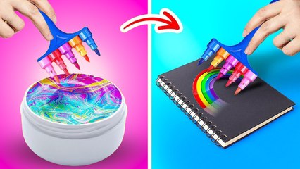 ASTUCES DE SURVIE PARENTALE FRAÎCHES ! Défi art & idées DIY | Créations en papier par 123 GO! Like