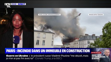 Paris: un important incendie en cours dans le XIIe arrondissement