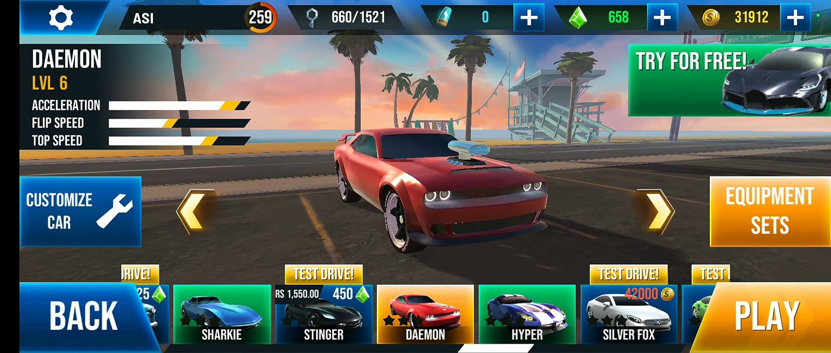 Stunt Car Extreme Level 465 "CRASH AT THE TUNNEL"