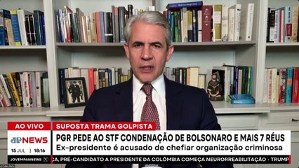PGR PEDE PRISÃO DE BOLSONARO / TENSÃO EDUARDO E TARCÍSIO - OS PINGOS NOS IS 15/07/2025