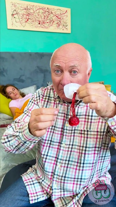 Papy a fait une blague effrayante ! 😱 #drôle #blague