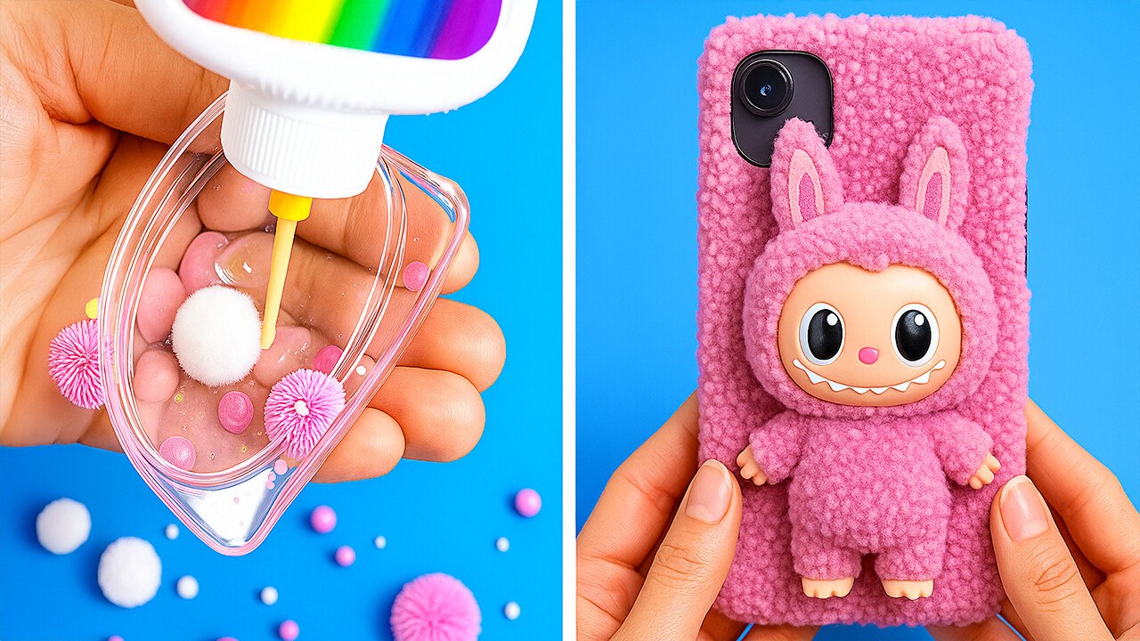 Accessoires de téléphone DIY pour la génération Z ! Gadgets labubu & Créations cool par 123 GO !