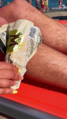 The Beach Wasn’t Ready… And Neither Were These Legs 🏖️