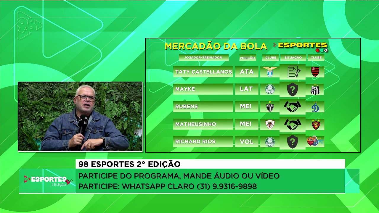 98 Esportes - 2ª Edição 15/07/25