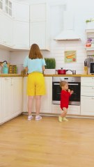 The Easiest Way to Cook With Kids — No Stress, Just Fun! 👩‍🍳👶 #parenting