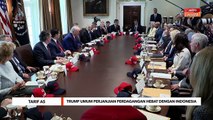 Trump umum perjanjian perdagangan hebat dengan Indonesia