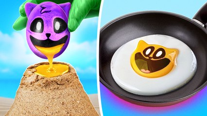 🥚 Easy Egg Art Breakfast 😻 Fun Morning Cooking Hacks