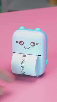 Amazing Tiny Printer 🖨️ To Make The Coolest Memories! 📸 #gadgets #asmr #toys