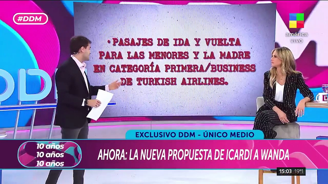Punto por punto, las condiciones que Mauro Icardi le habría puesto a Wanda Nara para ver a sus hijas