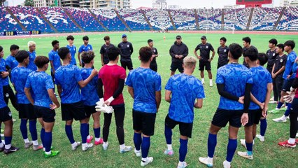 បេសកកម្មរបស់ U23 កម្ពុជា ក្នុងពាន ASEAN U-23 Cup 2025 ចាប់ផ្ដើមប្រកួតស្អែកនេះ!