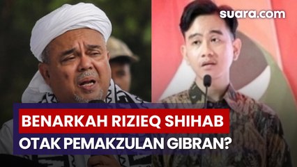 Relawan Jokowi Tuduh Rizieq Shihab Otak di Balik Gerakan Pemakzulan Gibran