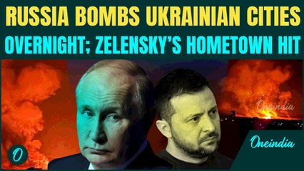 Putin RAINS Kamikaze Drones in Zelensky's Hometown Kryvyi Rih; 17 Blasts Rock Kharkiv in 20 Minutes