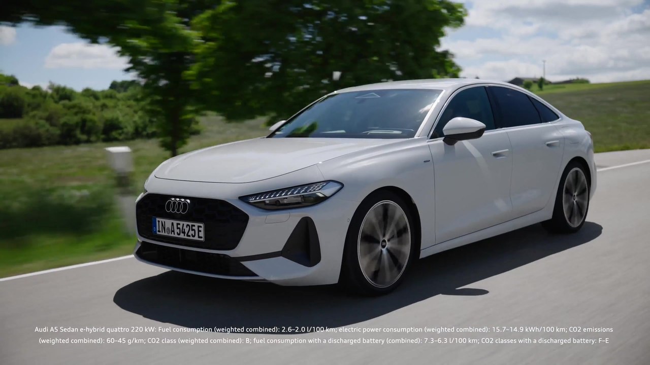 Audi A5 Sedan e-hybrid quattro, Audi A5 Avant e-hybrid quattro – Trailer