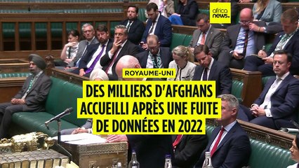 Royaume-Uni : des milliers d'Afghans accueillis après une fuite de données en 2022