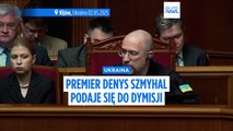 Premier Ukrainy Denys Szmyhal podał się do dymisji