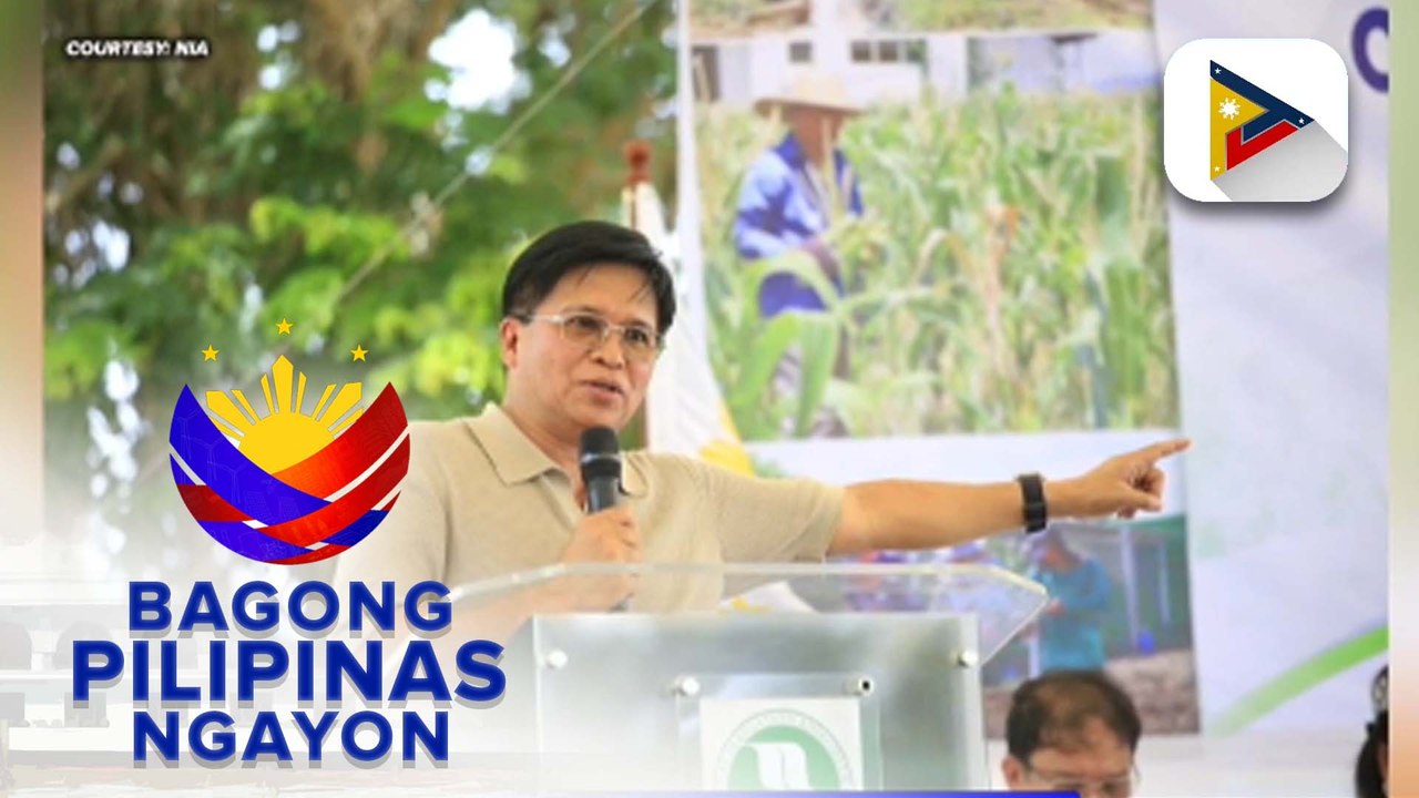 Panayam kay NIA Administrator, Engr. Eduardo Guillen ukol sa presyo ng palay Double Dry Cropping at iba pang irrigation program ng pamahalaan