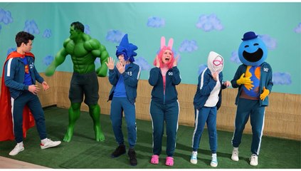 Who Can Survive the Dalgona Candy?! 🍭 Superpowers VS Squid Game Challenge! 💥