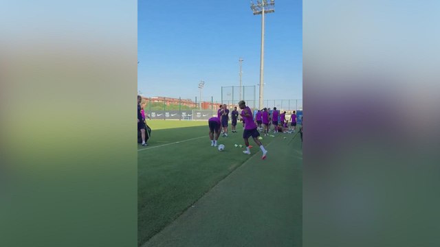 El vacile de Lamine a Lewandowski y Gavi: dejó sentados a los dos