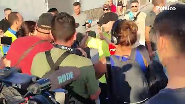 Un grupo de ultras acosa a una periodista en Torre Pacheco (Murcia)