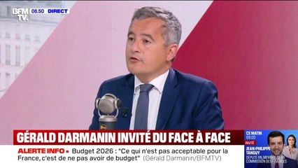 Présidentielle 2027: "Ce qui m'intéresse, c'est de préparer un projet pour les Français", indique Gérald Darmanin