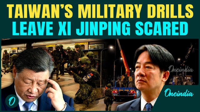 Taiwan's largest-ever Military Drills| Taipei stares China in the eye| Xi Jinping scared of invasion