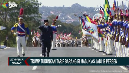 Turunkan Tarif Impor Jadi 19 Persen, Trump Puji Tembaga Indonesia | KOMPAS SIANG