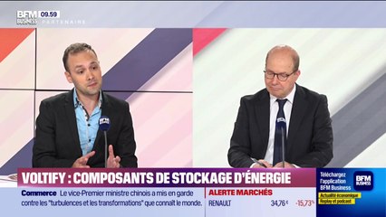 Maxime Hallot (Voltify) : Voltify, composants de stockage d'énergie - 16/07