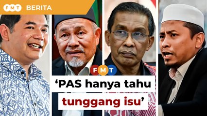 PAS hanya tahu tunggang isu, tebuk atap, kata Rafizi