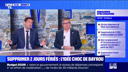 Supprimer 2 jours fériés : l'idée choc de Bayrou - 16/07