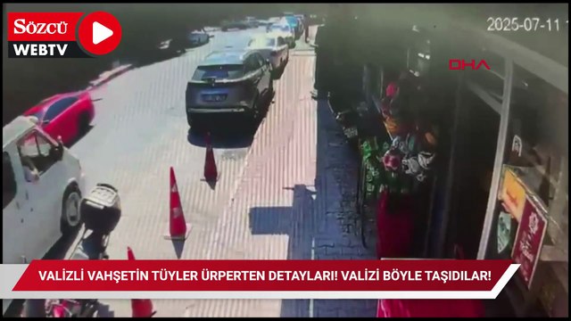 Valizli vahşetin tüyler ürperten detayları! Valizi böyle taşıdılar!