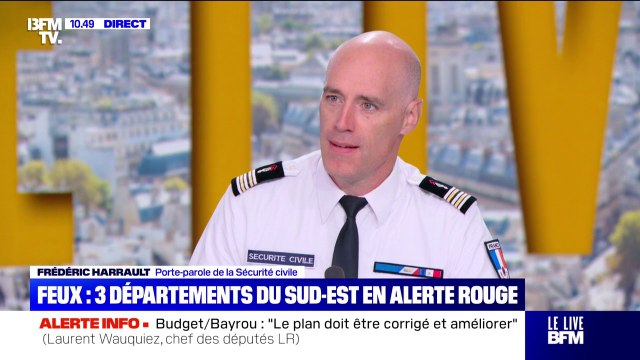 Incendies dans le sud-est de la France: Frédéric Harrault, porte-parole de la Sécurité civile, donne quelques conseils pour éviter les départs de feux