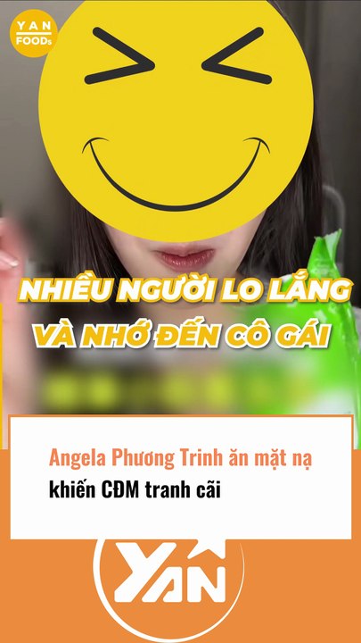 Angela Phương Trinh đắp mặt nạ khiến CĐM tranh cãi