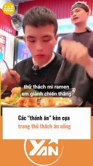 Các THÁNH ĂN kèn cựa nhau trong thử thách ăn uống