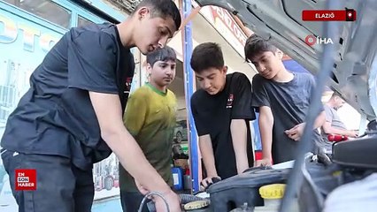 Elazığ'da sanayi sitesi esnafı sektörde çırak yetişmemesinden yakınıyor