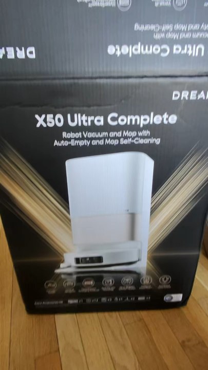 📦 UNBOXING – Dreame X50🧹 L’aspirateur robot le plus intelligent de 2025 ? On déballe ça ensemble 😎Entre aspiration puissante, lavage intelligent et navigation laser ultra-précise… Le Dreame X50 pourrait bien changer ta routine ménage (et ta vie 😅).