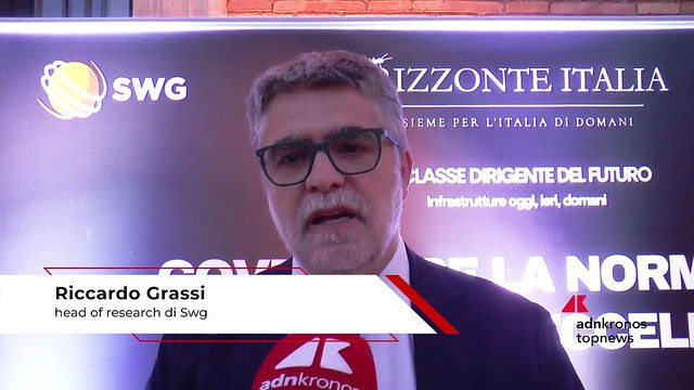 Infrastrutture: Grassi (Swg), ‘volano per aumentare fiducia opinione pubblica nel Paese’